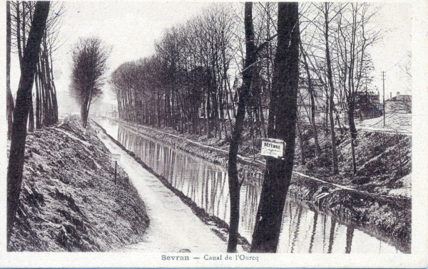 Sevran — Canal de l'Ourcq